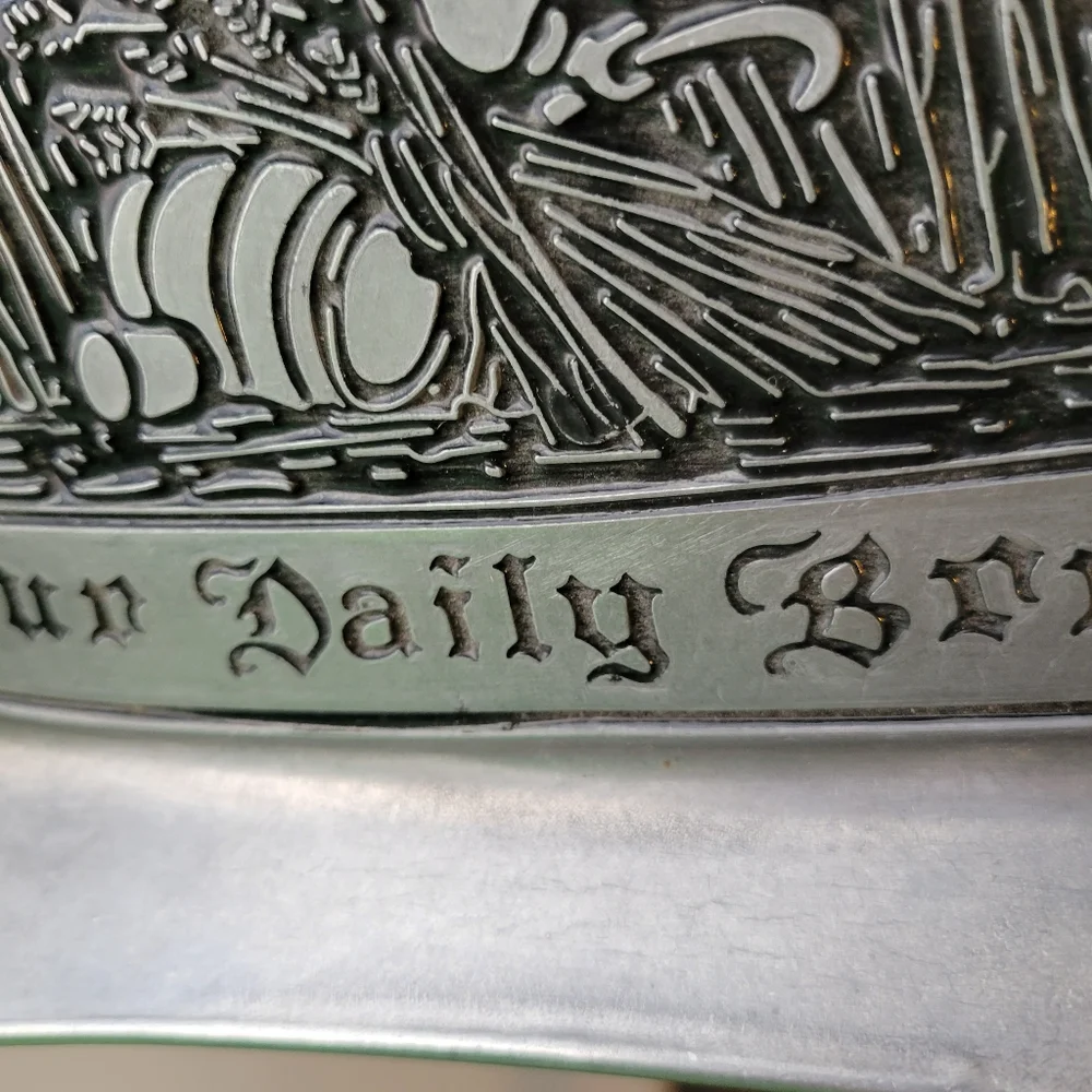 Wilton Armetale Pewter Daily Bread Tray ~ Versatile ~ GUC ~ Food Safe